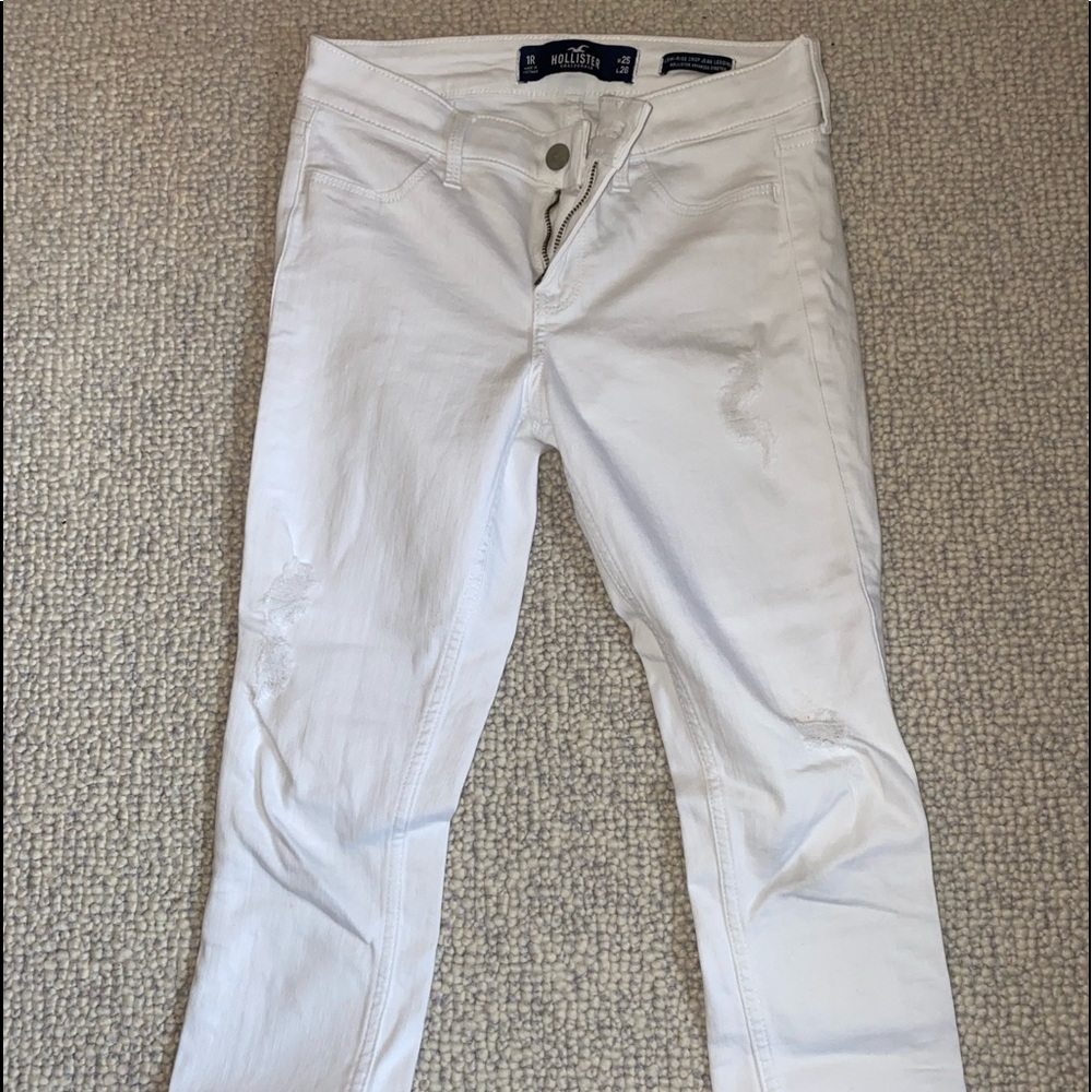 Hollister ripped jeans